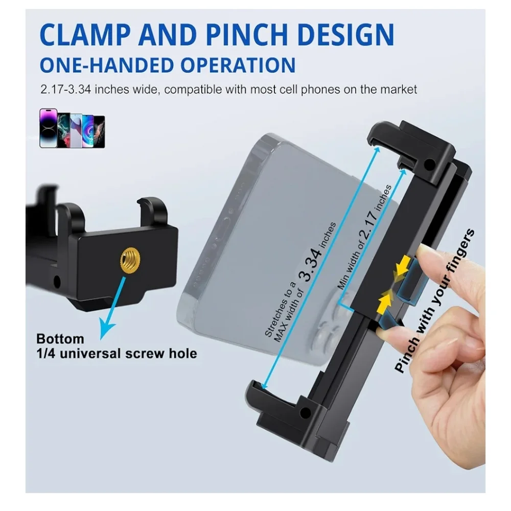 9/1 Black Camera Tripod
